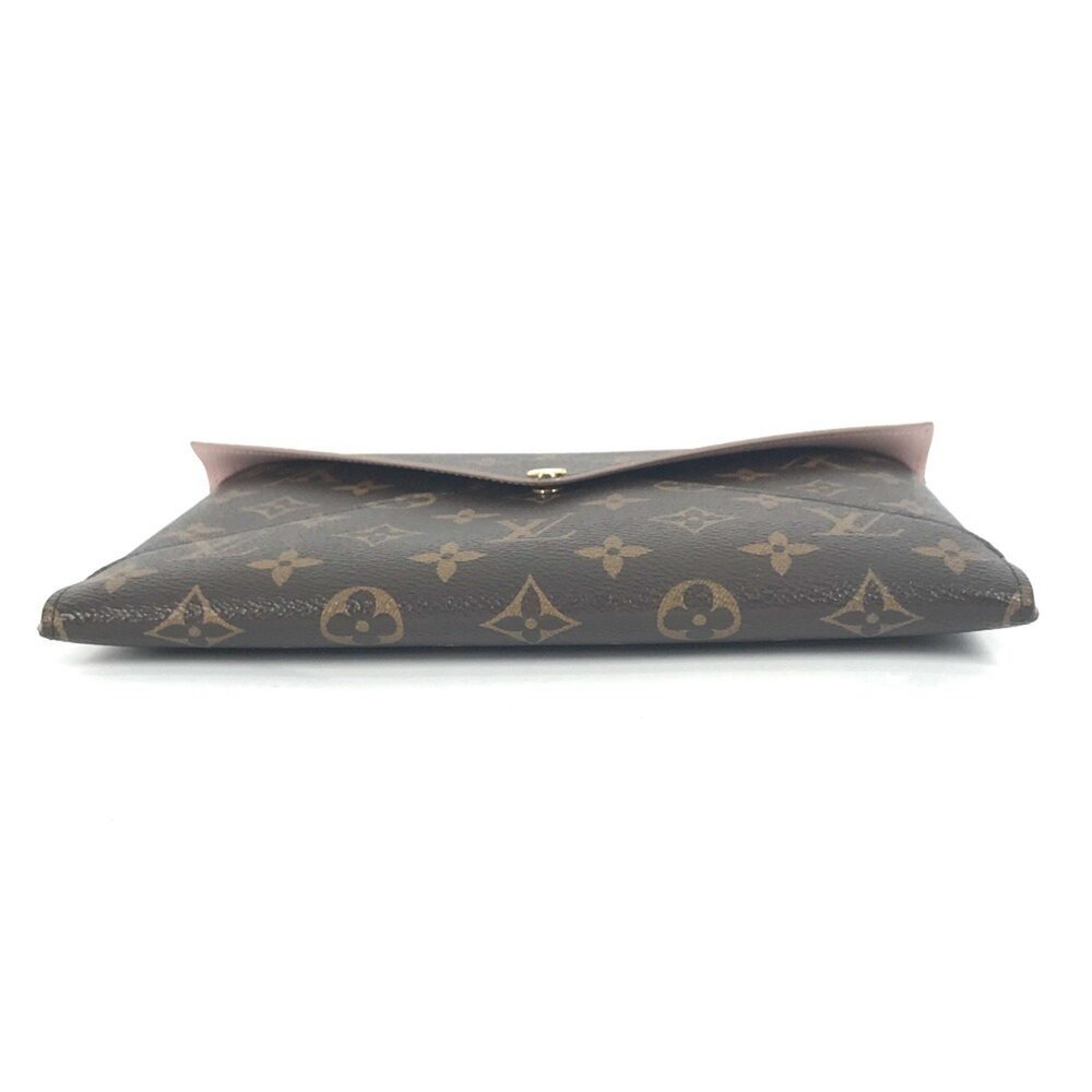 LOUIS VUITTON Authentic Brown Monogram Canvas Pochette Pouch - Picture 5 of 16